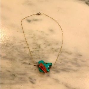 one of a kind stone necklace (choker)